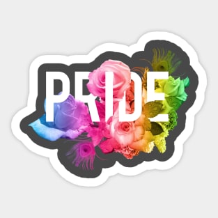 Pride Floral Sticker